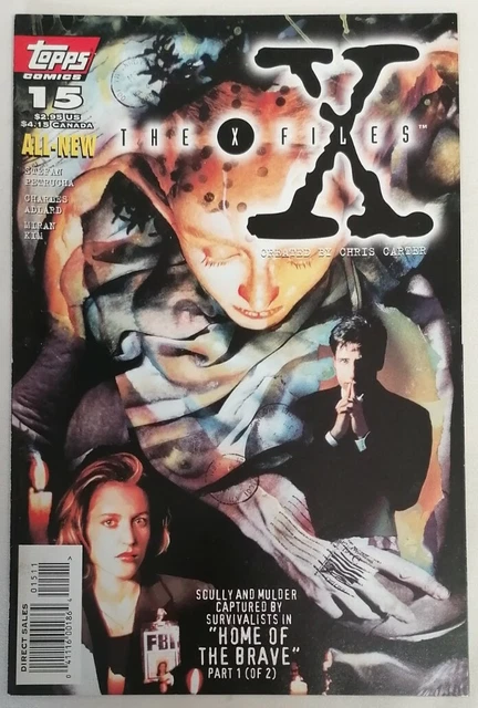 COMIC - All-New The X-Files Topps Comic US Issue #15 Created By Chris Carter