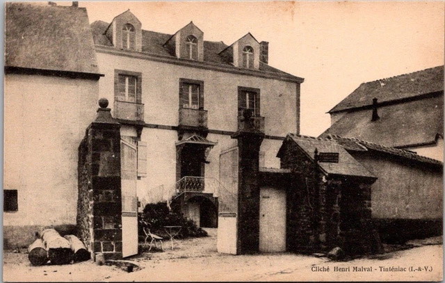 CPA 35 Ahuille Moto Club Jean-Pierre Ousset - Carte Postale Ancienne Catégorie Nationale (cliché Rare)