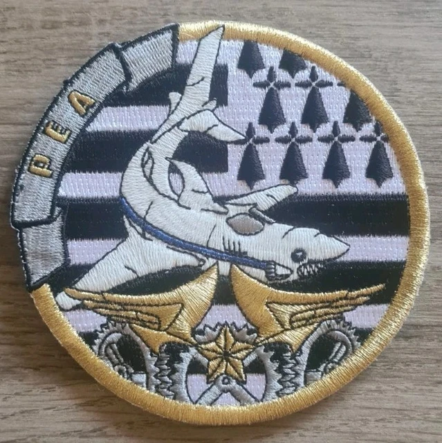 Patch Force D'Action Navale Marine Nationale - Insigne Tissu Original 90mm
