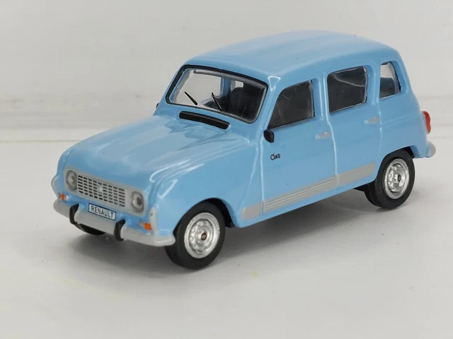 Solido   1/64. Renault 4 gtl clan bleu   Neuf en boite