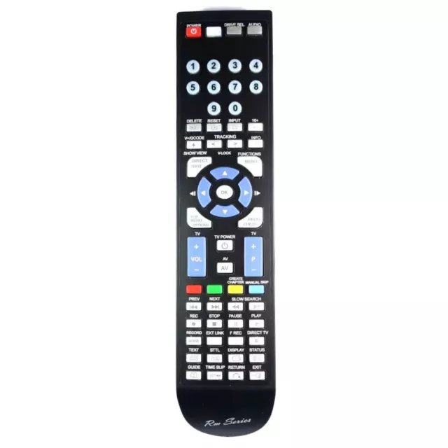 *NEW* RM-Series DVD Recorder Remote Control for Panasonic DMR-BS850EBK