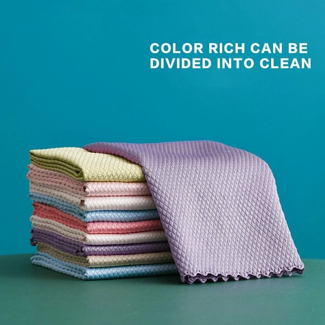 NanoScale Streak-Free Miracle Cleaning Cloths (Reusable) VN 5