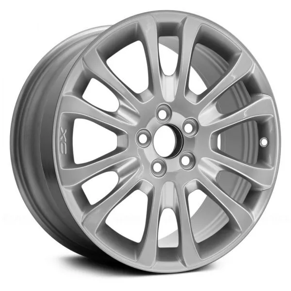 WHEEL FOR 201011 Volvo XC60 18x7.5 Alloy 6 V Spoke Silver Bolt Pattern