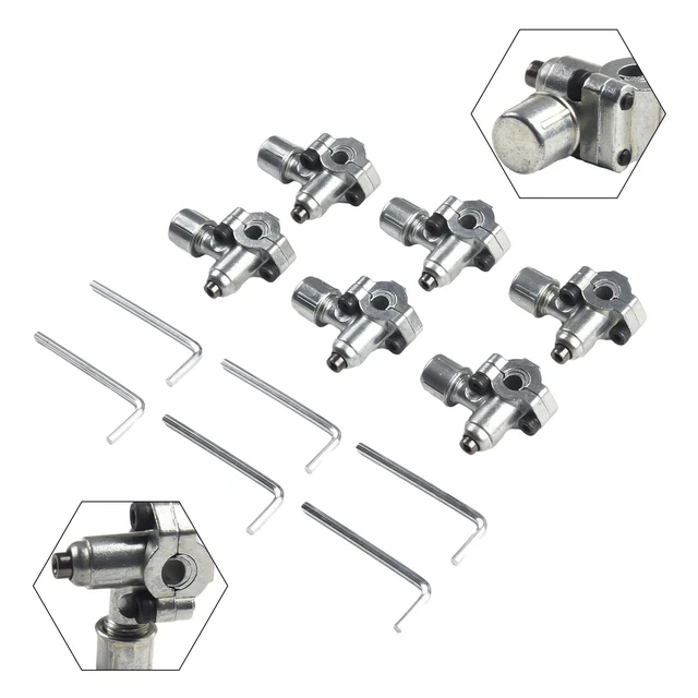 Performance durable avec 6 pièces kits de vanne de perçage de ligne de robinet
