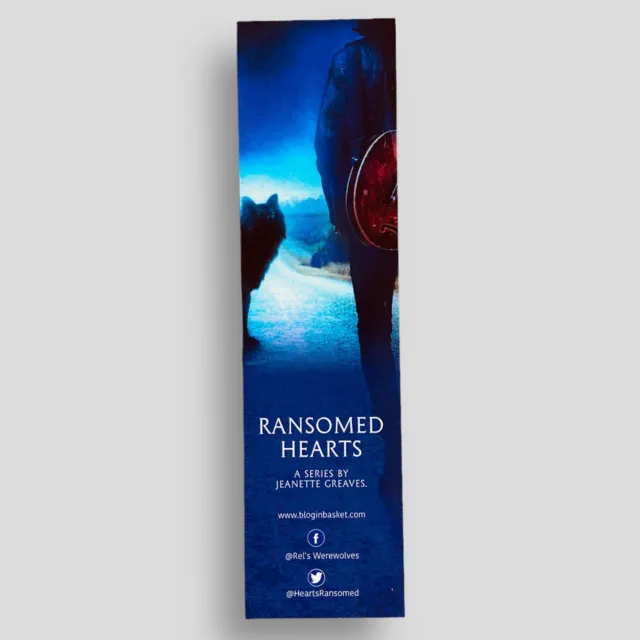 Ransomed Hearts Jeanette Creaves Collectible Promotional Bookmark -not the book