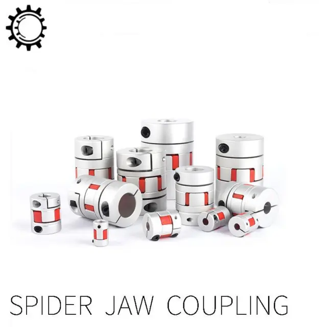 CNC Shaft Coupling Flexible Plum Spider Jaw Stepper Motor Coupler