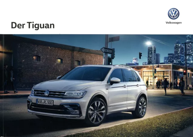 VW Tiguan 2017 2/17 D brochure catalogue prospectus brosjyre broschyr Katalog