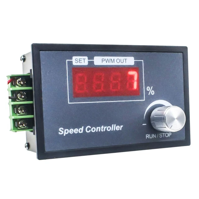 Regolatore Di Velocità Motore DC PWM Aideepen - 6-60V 30A - Controllo Avvio/arresto Lento - Per Ventole E Pompe - Foto 2