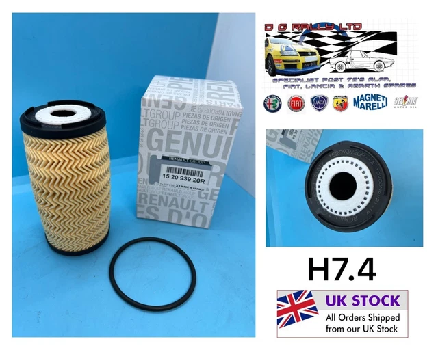 OEM RENAULT OIL Filter Traffic Master Vivaro NV300 Megane Scenic 1.6 2.