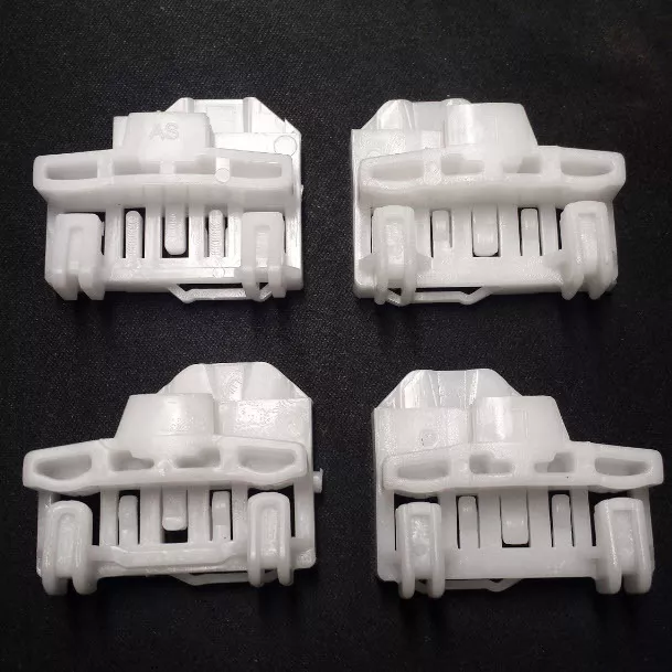 4x Für VW Passat Gleitstück Gleitbacke Fensterheber LINKS & RECHTS
