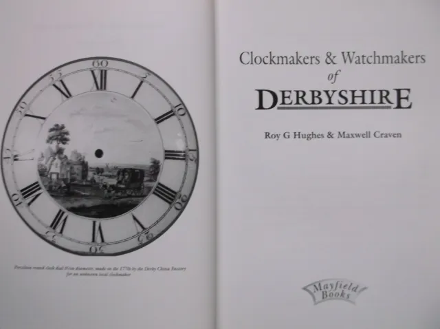 Clockmakers Watchmakers Derbyshire Hughes Horology Whitehurst Nice Copy 2