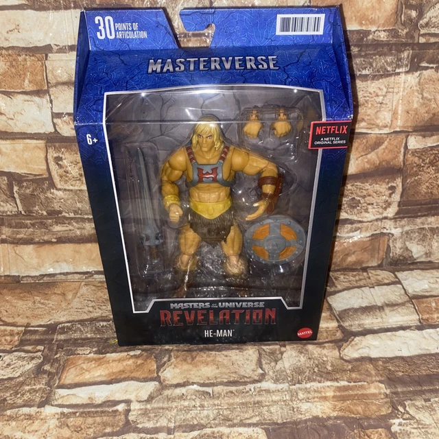 Figurine Masterverse Masters Of The Universe - 18cm, 30 Points D'articulation, Armure Interchangeable - HYC54