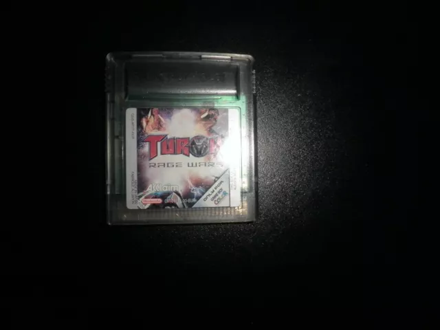 Gameboy colour - turok rage wars  - cart