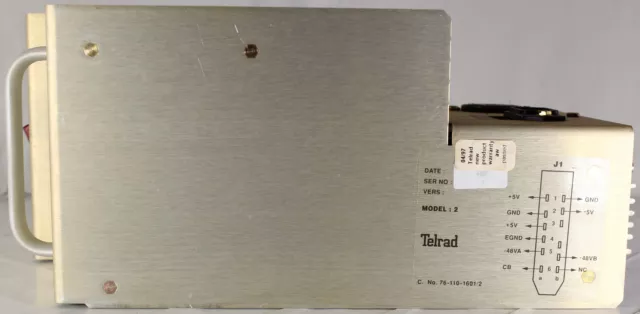 Telrad 76-110-1601/2 Modèle 2 Alimentation Électrique TEL-910B