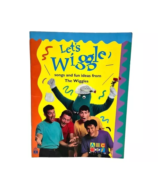 Let's Wiggle: Songs and Fun Activities by The Wiggles (Paperback, 2001) Rare