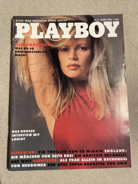 Playboy (D) 3 März 1988 KIM BASINGER Tina Ruland