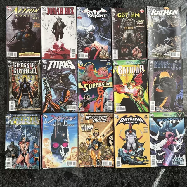 Huge DC Comic Book Lot 240+ Comics Superman Batman Teen Titans And More