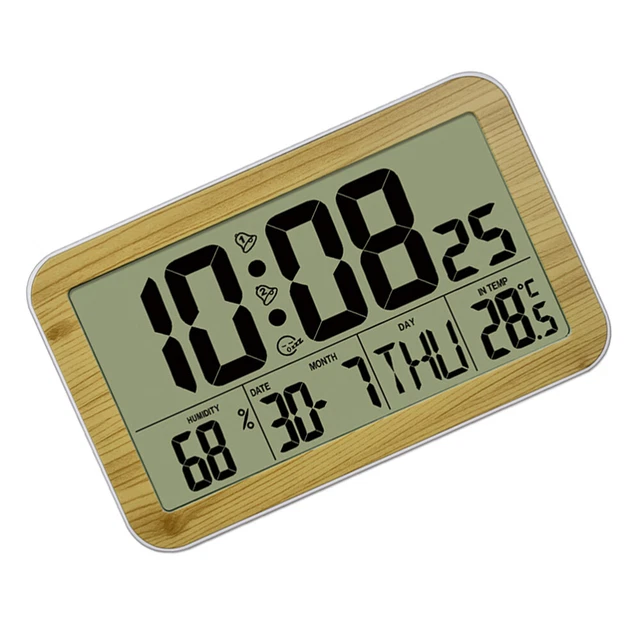 Hometime - Orologio Da Viaggio LED Compatto, Leggerissimo, Con Sveglia