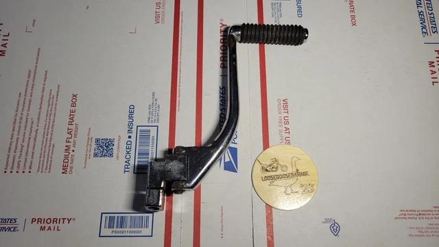 OEM Harley Davidson Kicker Arm Pedal Chrome Kick Start Hinged Chopper Panhead OEM Harley Davidson Kicker Arm Pedal Chrome Kick Start Hinged Chopper Panhead
