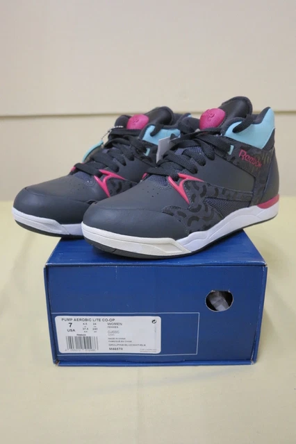 REEBOK CLASSIC POMPA Aerobica Lite Co Op Donna 7Us 4.5Uk 24Cm 37