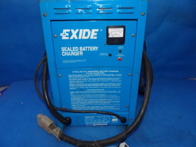 ENERSYS Exide SBC-12-40Z 120VAC 24VDC Sealed Battery Charger + 1 Year Warranty