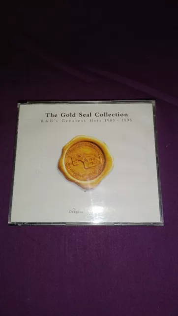 CD THE GOLD SEAL COLLECTION R&B's GREATEST HITS 1985-1995 32 tracks Music 90s