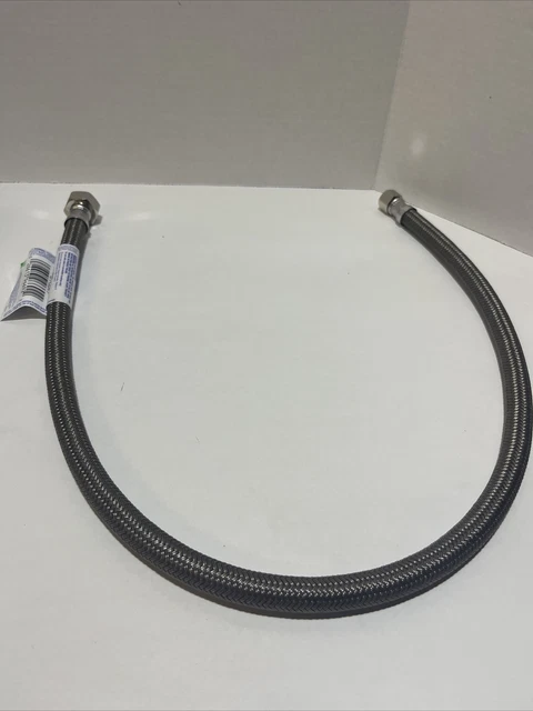 Brasscraft 3/8 in Compression x 1/2 in x 30 in Braided Polymer Faucet Connector