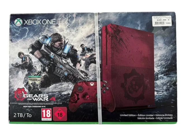 Microsoft Xbox One S | Gears Of War 4 | LIMITED EDITION | Sealed | MISB | NEU