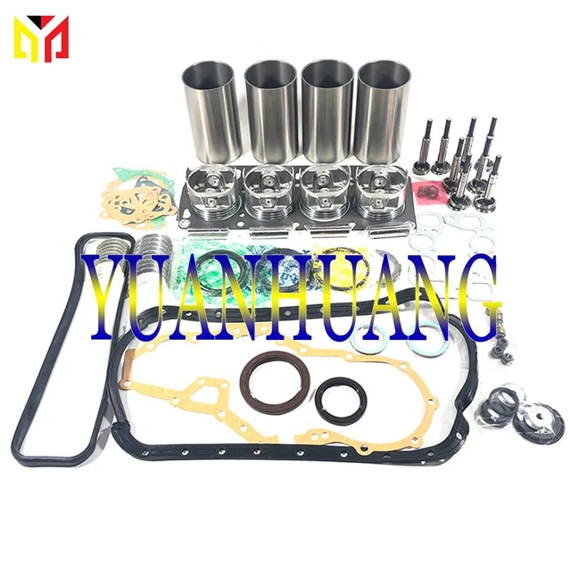 5K Engine Overhaul Rebuild Kit W/ Valve For Toyota Forklift  5FD 5FG 6FD 6FG