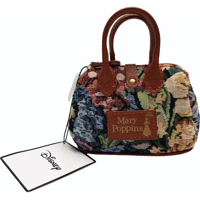 DISNEY X PRIMARK Mary Poppins Carpet Bag Purse Mini Coin Holder