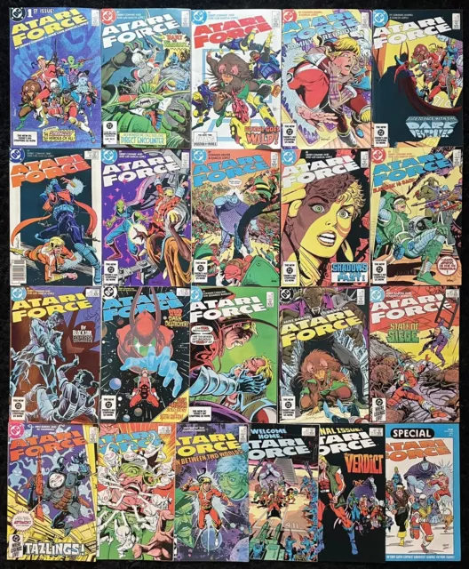 Atari Force #1-20 + Special #1 COMPLETE SERIES SET 1983 DC Comics - Conway - NM