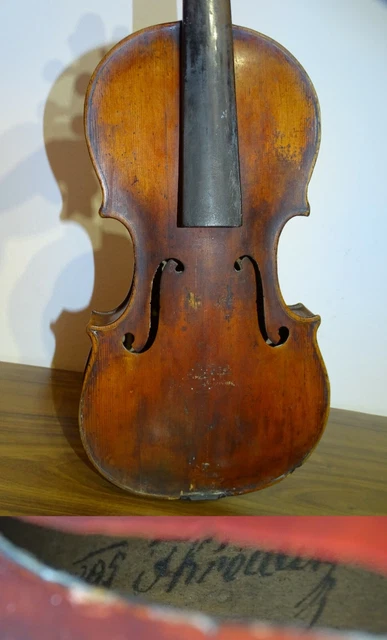 VERY OLD MASTER VIOLIN 1895!!! - weight 369 g!!! (Nr. 224)