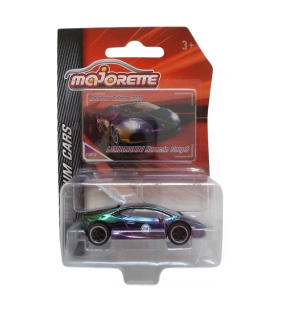 Voiture Miniature Majorette Lamborghini Huracan Coupé Rainbow Edition 2024 - Échelle 1:64 - Neuf