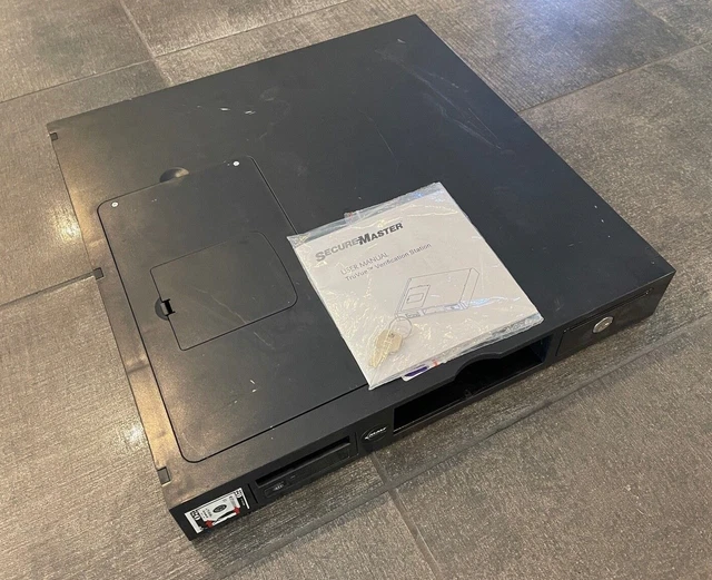 MMF 225T10004 TruVue Magnetic Ultraviolet Currency Verification Station Casing