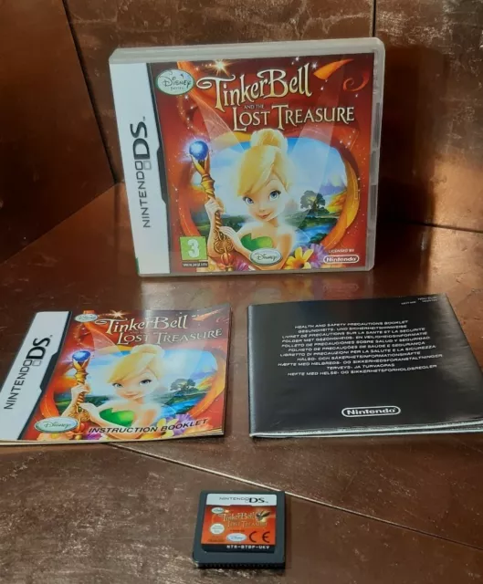 Jeu vidéo Disney Fairies Tinkerbell and the Lost Treasure NDS 2DS Tinker bel DS