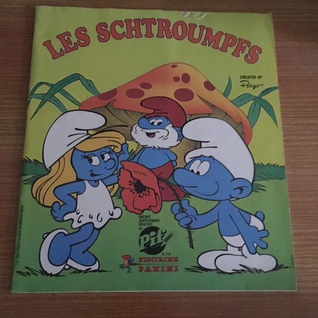 Album De Vignettes Panini - Les Schtroumpfs - 1983 - Collector