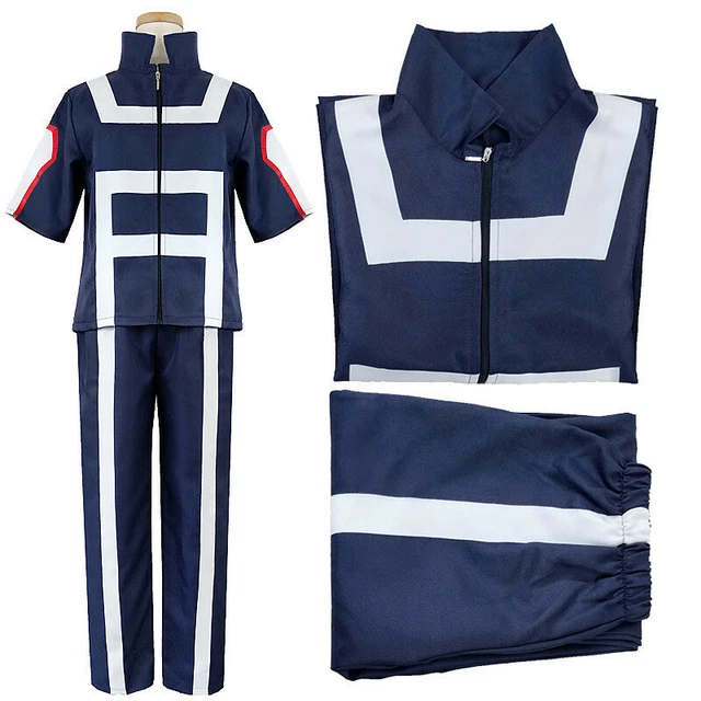 MY HERO ACADEMIA Bakugou Katsuki Cosplay Student Gym Suit Uniform Set