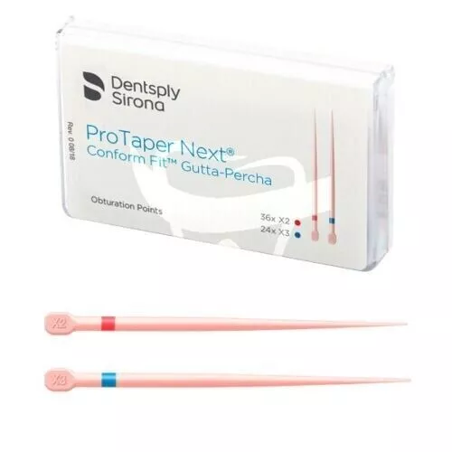 Protaper Next Conform Fit Gutta-Percha Points by Dentsply (All sizes) (60/pack) 2