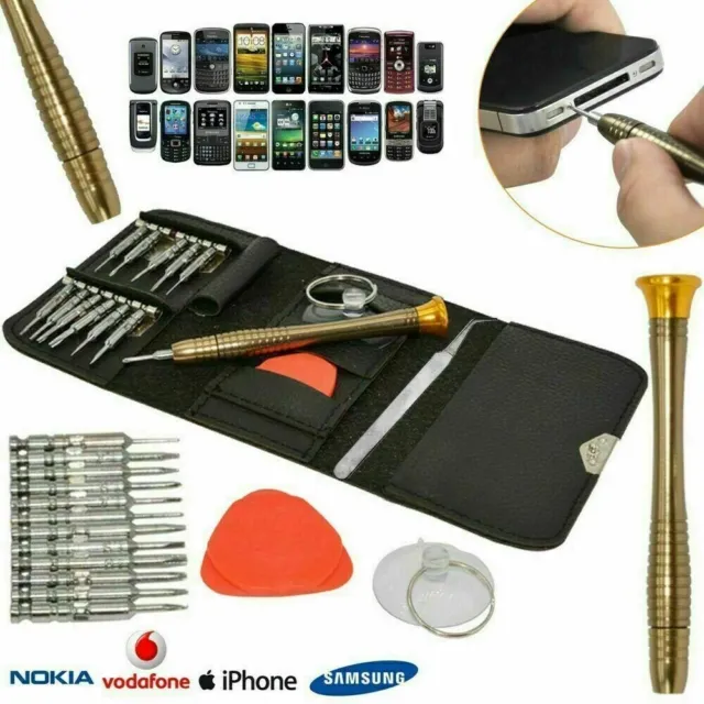 Kit d'outils de réparation de téléphone portable 16 en 1 jeu tournevis