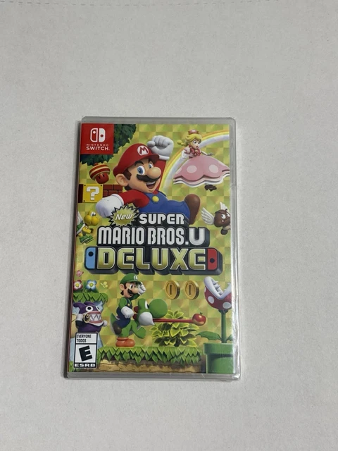 NEW SUPER MARIO Bros U Deluxe & Luigi's Mansion 3 Paquete Nintendo