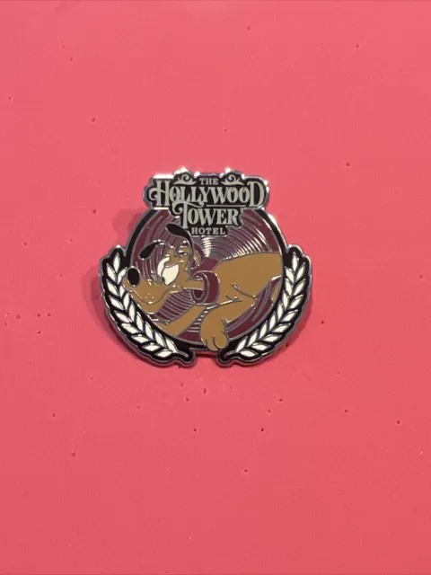 Disney Parks Pin Pluto Hollywood Tower of Terror Hotel Bellhop 2022 Trading Pin