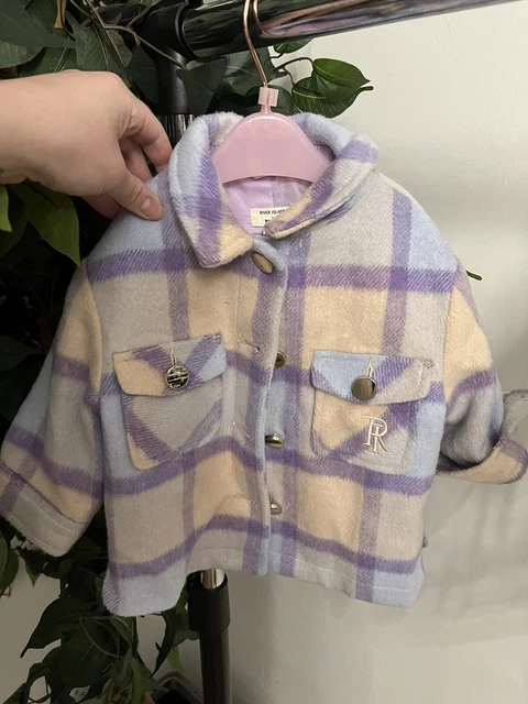 baby girls 6-9 months river island jacket (b)