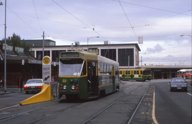 altes DIA Straßenbahn Australien 1989 Tram agü-Q9-82