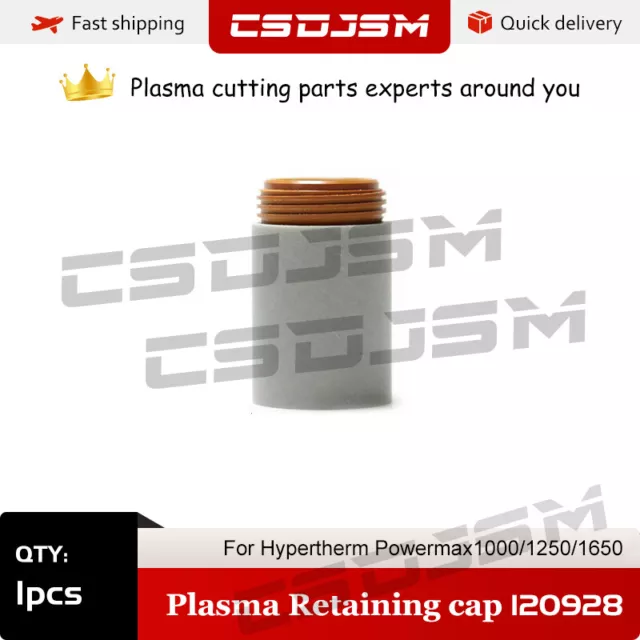 CSDJSM 1pcs 120928 Plasma Cutter Retaining Cap For Hypertherm Powermax1000 Torch