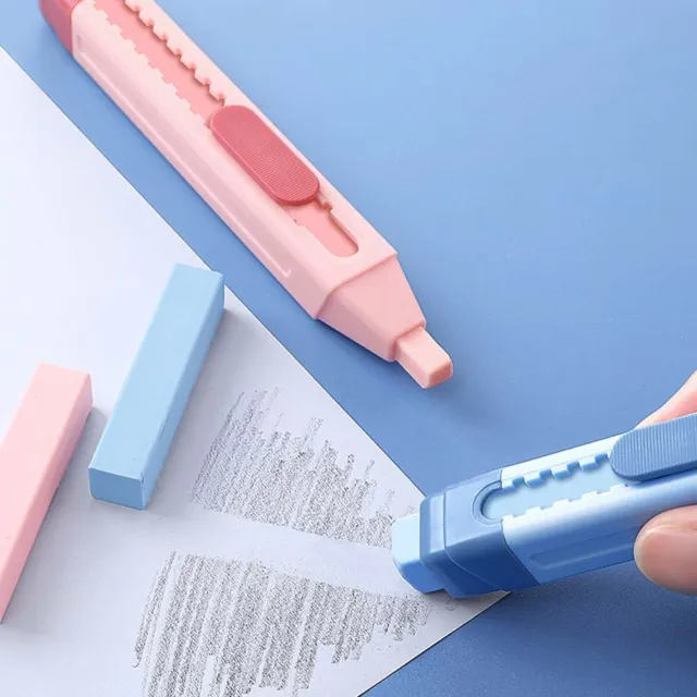 Correction Supplies Office Stationery Push Pull Eraser Soft Pencil Eraser