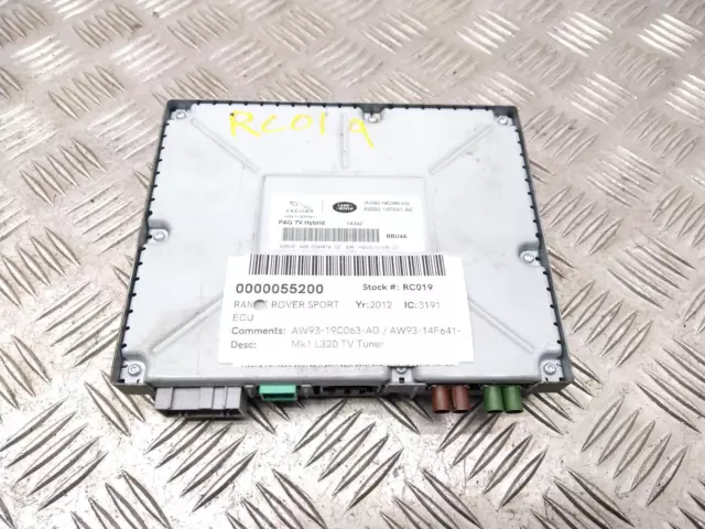 Range Rover Sport tv tuner module / ecu AW93-19C063-AG 3.0sdv6 2012