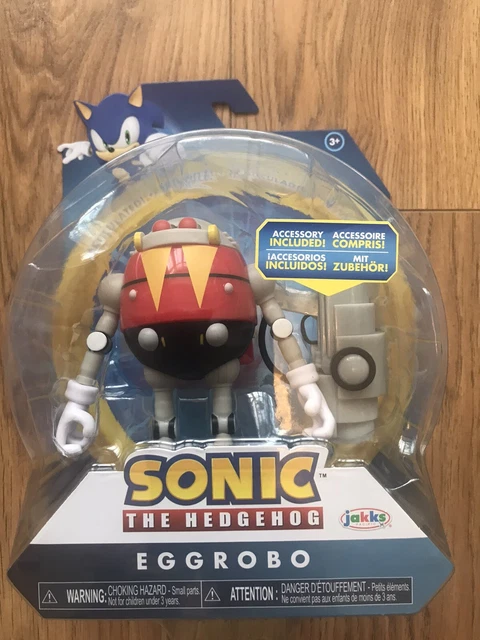 SONIC THE HEDGEHOG Eggrobo & Blaster 4" Inch Action Figure Jakks ...
