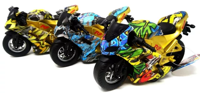 Kandytoys Pull Back Gp Superbike - Ty7357  Car Pullback Toy Vehicle Race Track