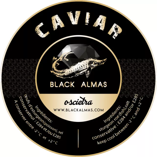 Caviar Osciètre  2 x 50 GR