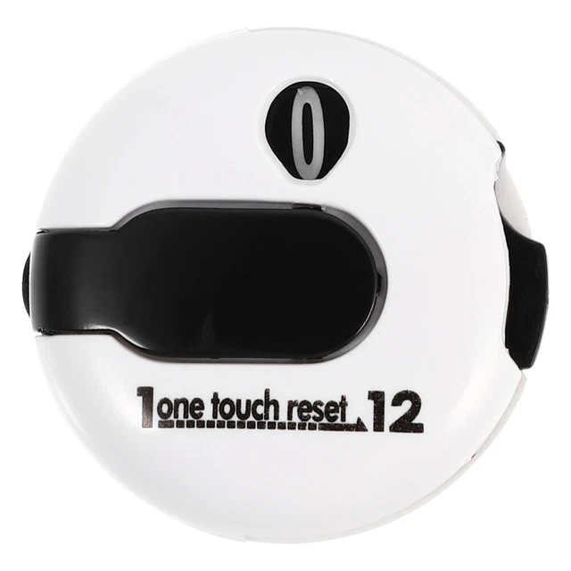 Blanche Pp Buteur De Golf Compteur Sports Plein Air Score Lancer Poids